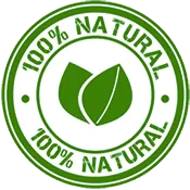 100% natural ingredients badge for Nerve Fresh supplement
