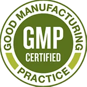 GMP certified manufacturing badge for Nerve Fresh supplement