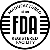 Manufactured in FDA registered facility badge for Nerve Fresh