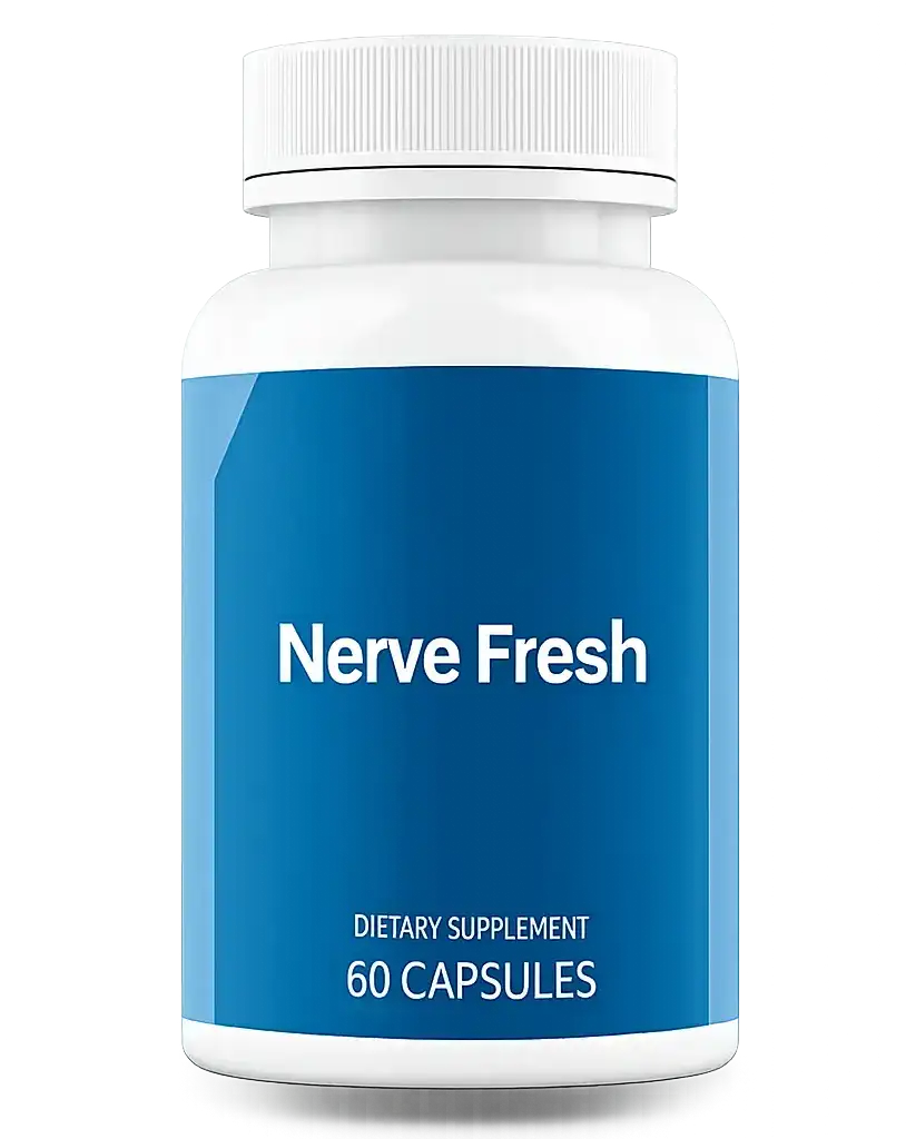 Nerve Fresh 60 capsules dietary supplement bottle